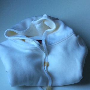 White XL hoodie